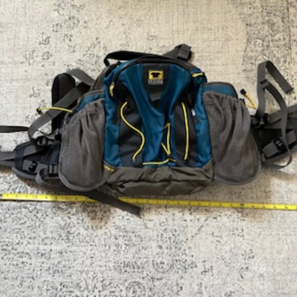 Mountainsmith CAIRN II Lumbar Large Capacity Waist Pack Gray & Blue Men/Unisex - Picture 4 of 12